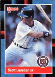 1988 Donruss Baseball Cards    615     Scott Lusader